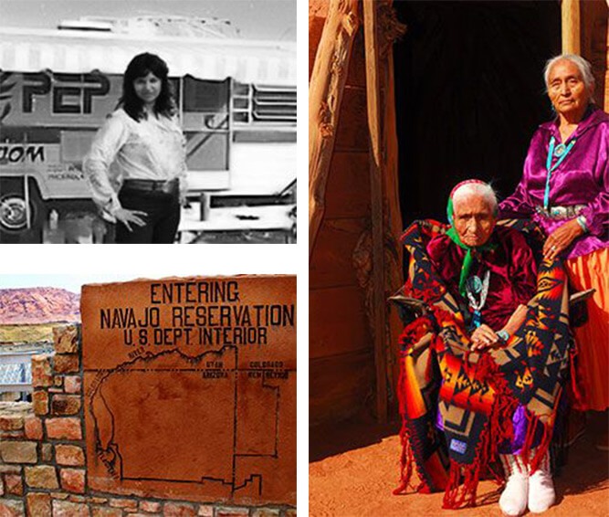 PEP Solar history on the Navajo Reservation installing solar energy 1981
