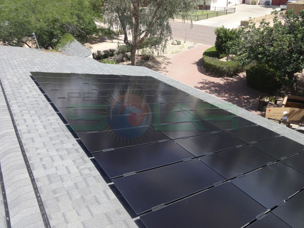 solar panels phoenix roof