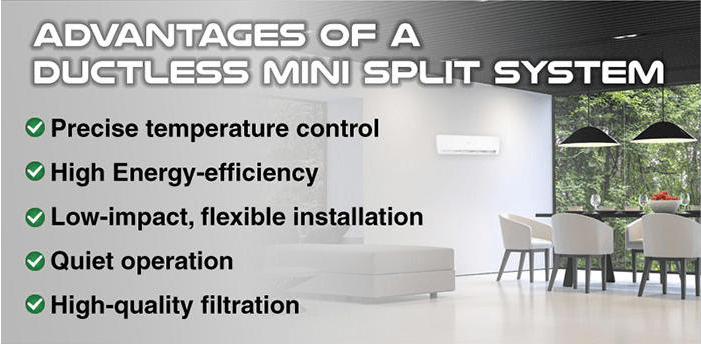 advantage of mini split system