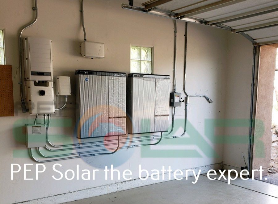 pep solar battery