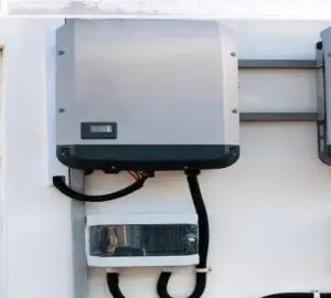 Home Outside Solar Battery