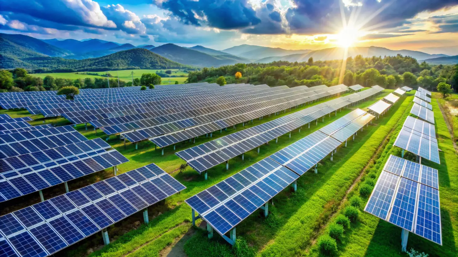 Solar panle rek