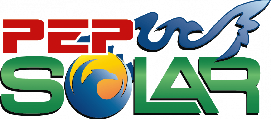 pep solar logo top