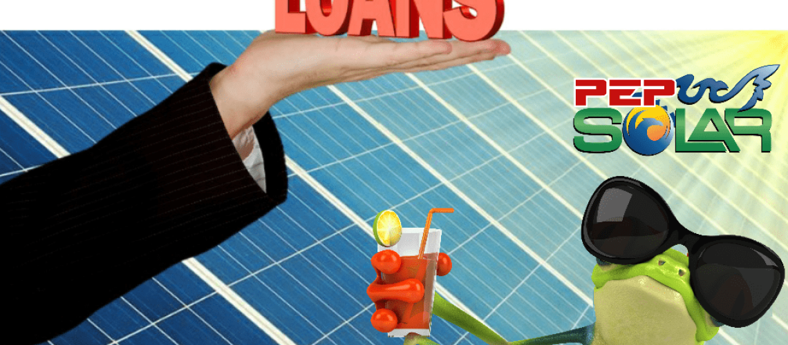 solar loans with hand